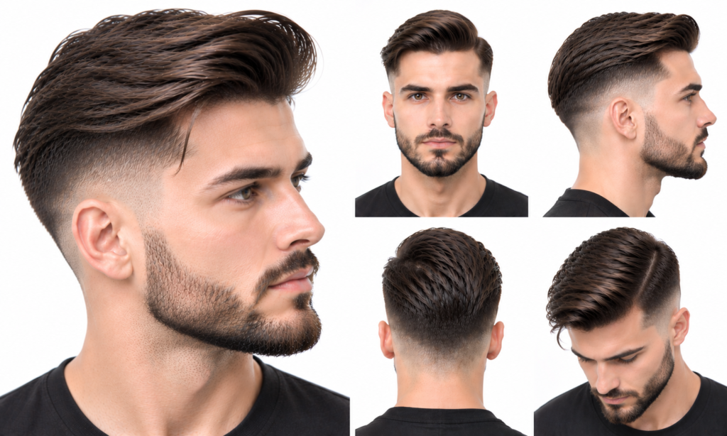 Comb Over Fade No Line: Clean & Stylish Men’s Haircut