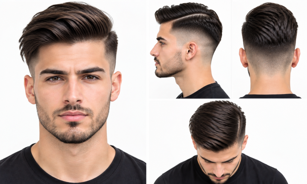 Comb Over Fade No Line: Clean & Stylish Men’s Haircut