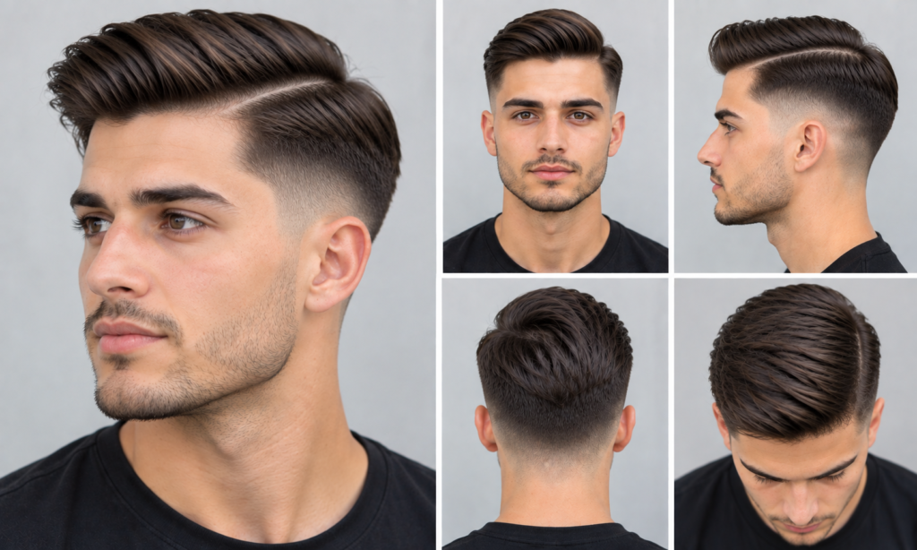 Comb Over Fade No Line: Clean & Stylish Men’s Haircut