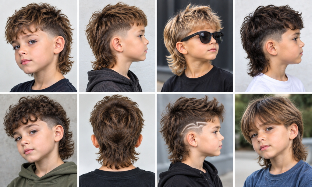 Mullet for Kids: 15 Cool & Trendy Haircuts for Boys 
