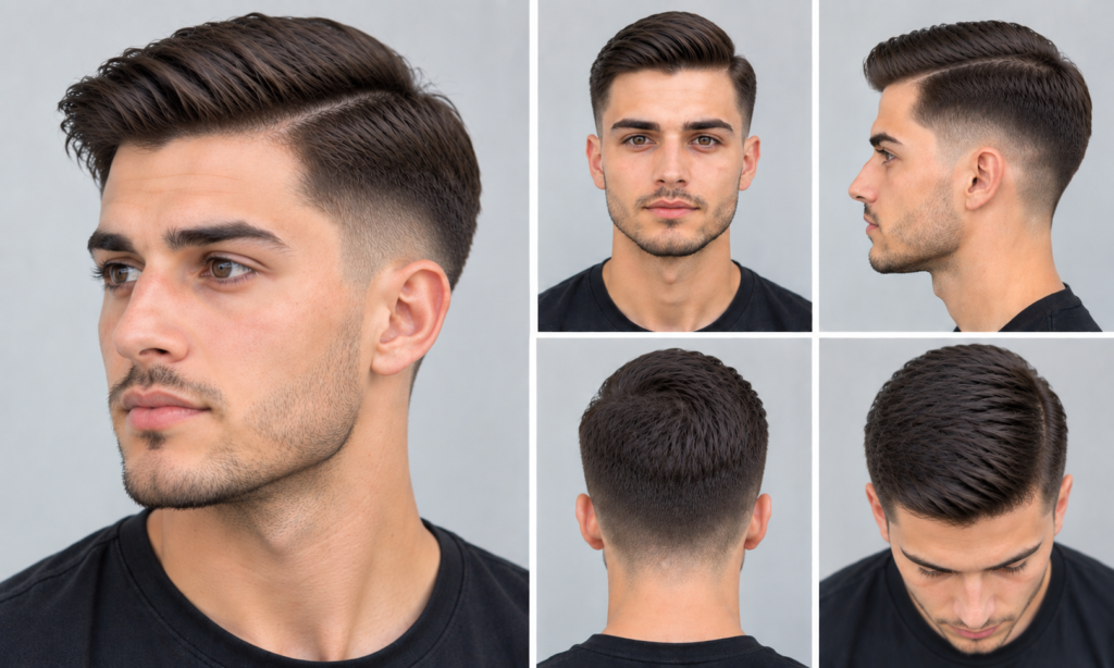 Comb Over Fade No Line: Clean & Stylish Men’s Haircut