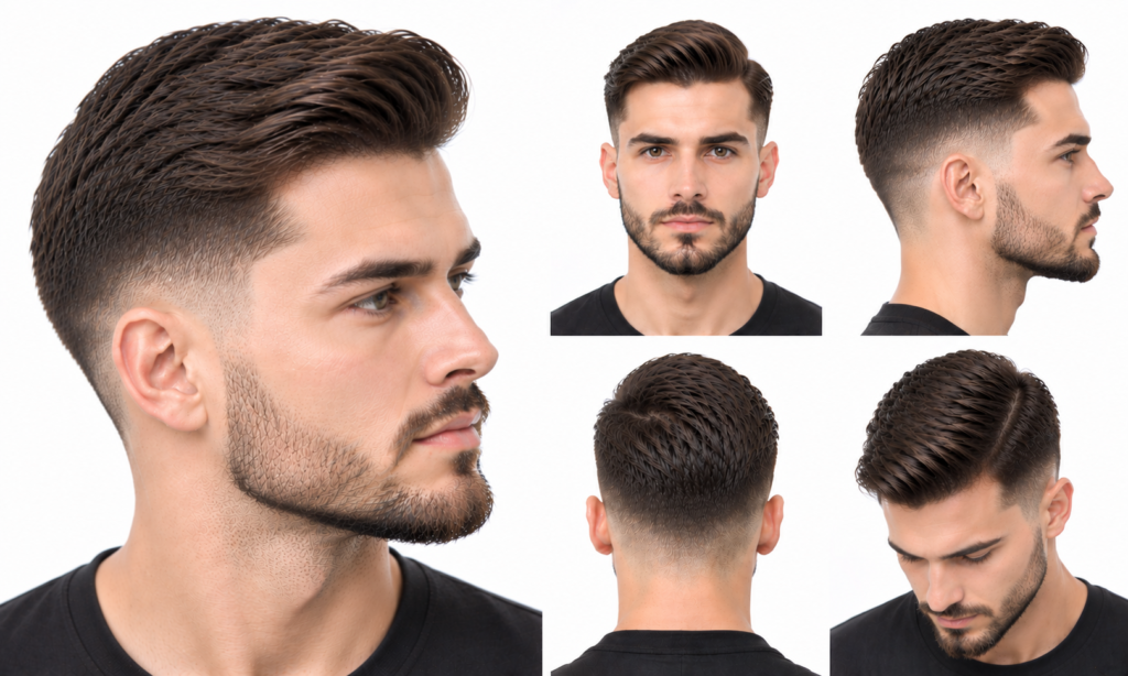 Comb Over Fade No Line: Clean & Stylish Men’s Haircut