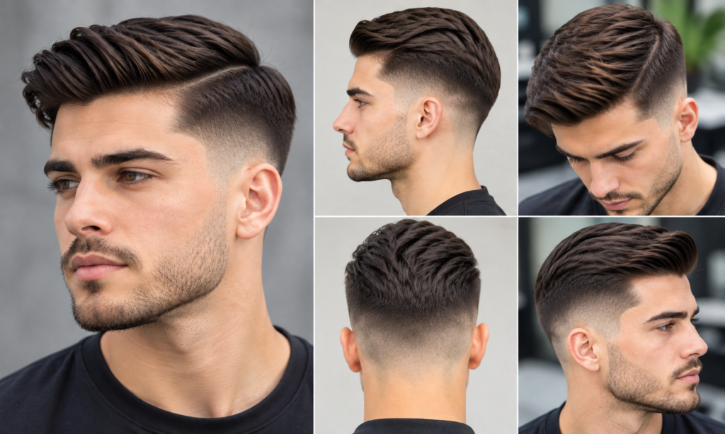 Comb Over Fade No Line: Clean & Stylish Men’s Haircut