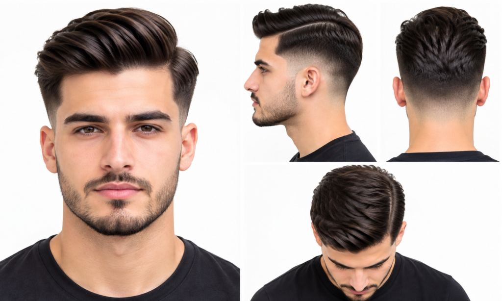 Comb Over Fade No Line: Clean & Stylish Men’s Haircut