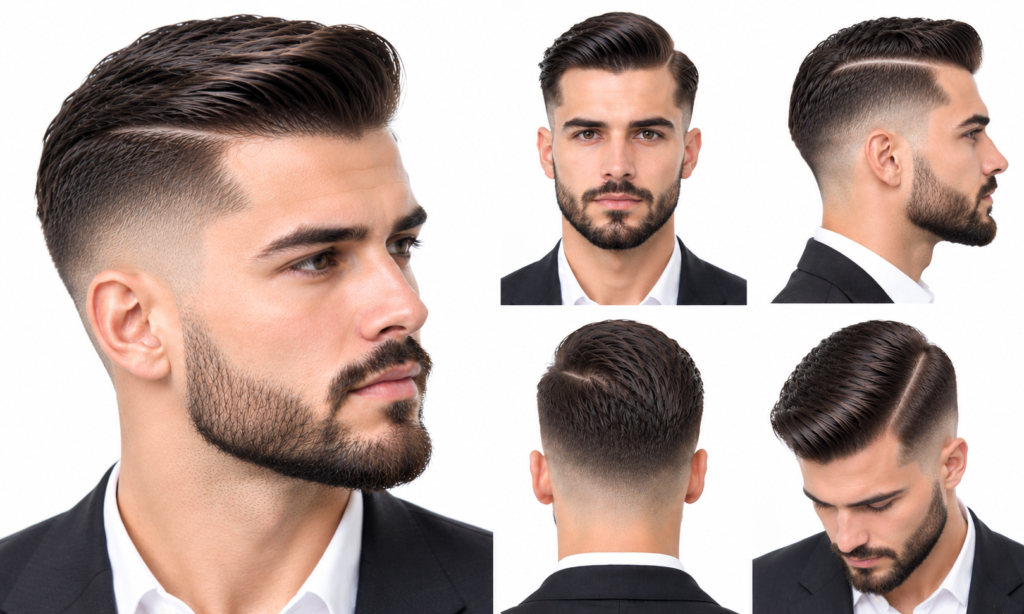 Comb Over Fade No Line: Clean & Stylish Men’s Haircut