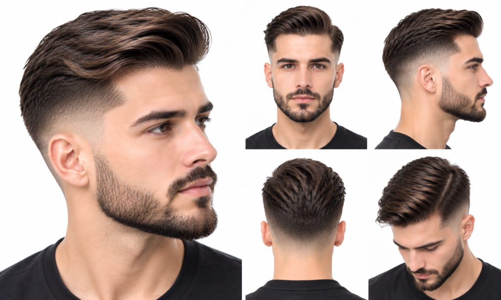 Comb Over Fade No Line: Clean & Stylish Men’s Haircut