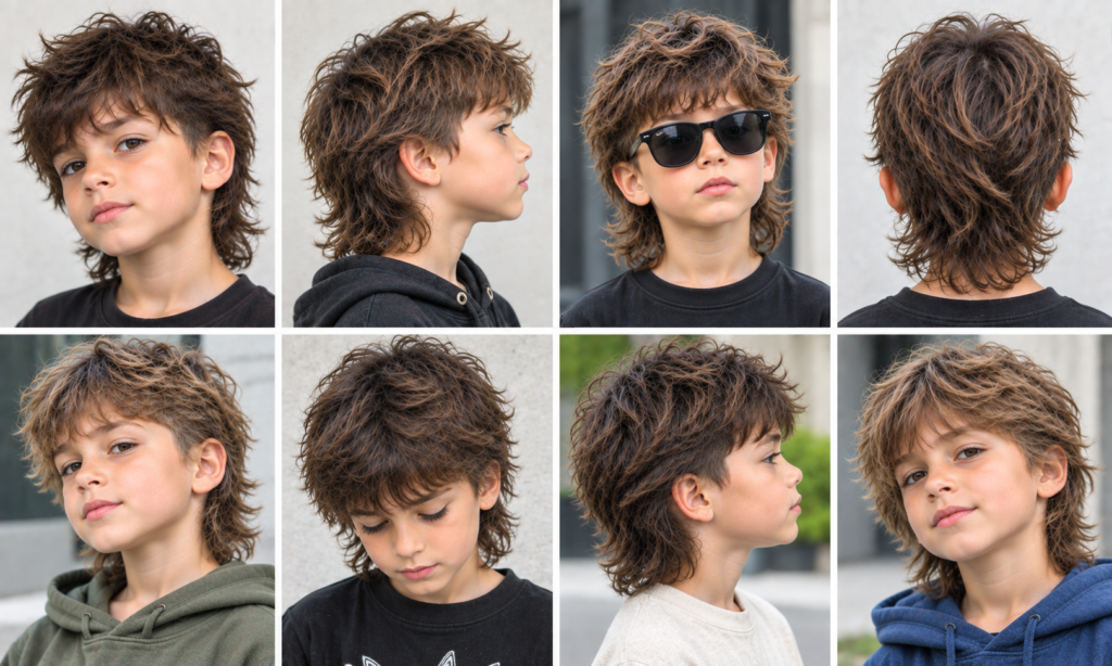 Mullet for Kids: 15 Cool & Trendy Haircuts for Boys 
