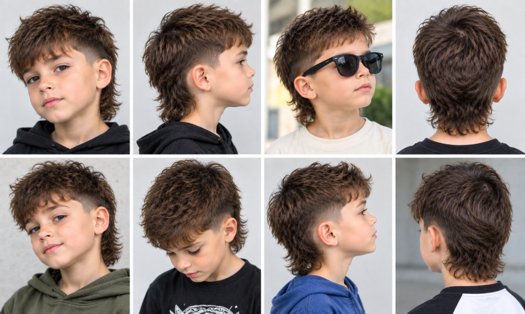 Mullet for Kids: 15 Cool & Trendy Haircuts for Boys 
