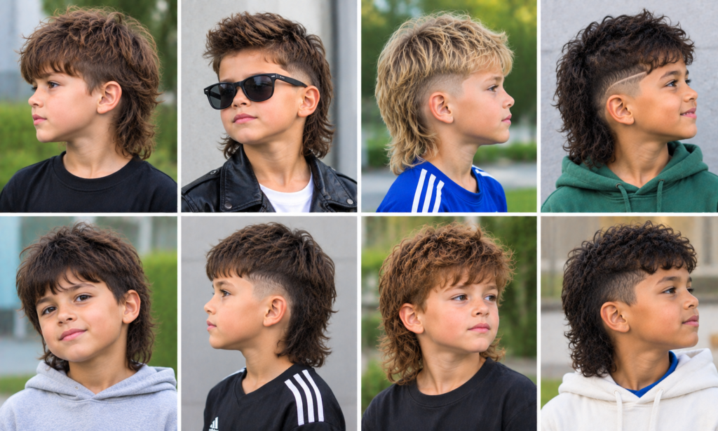 Mullet for Kids: 15 Cool & Trendy Haircuts for Boys 
