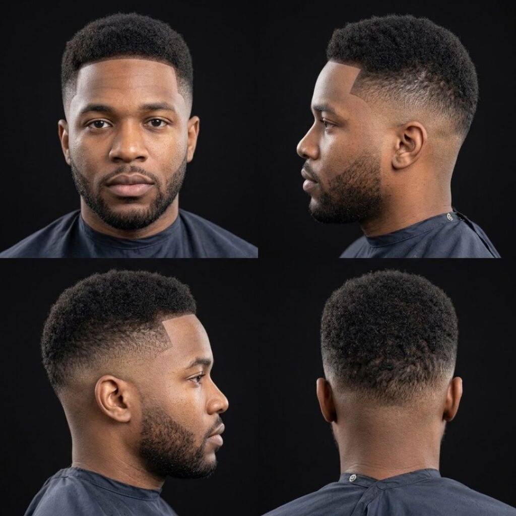 Afro Crew Cut