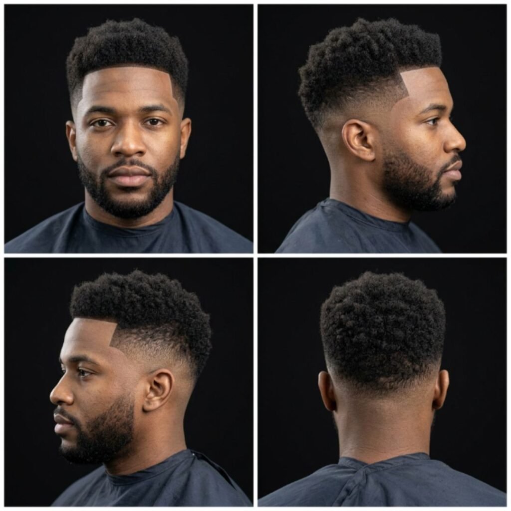 Afro Low Fade