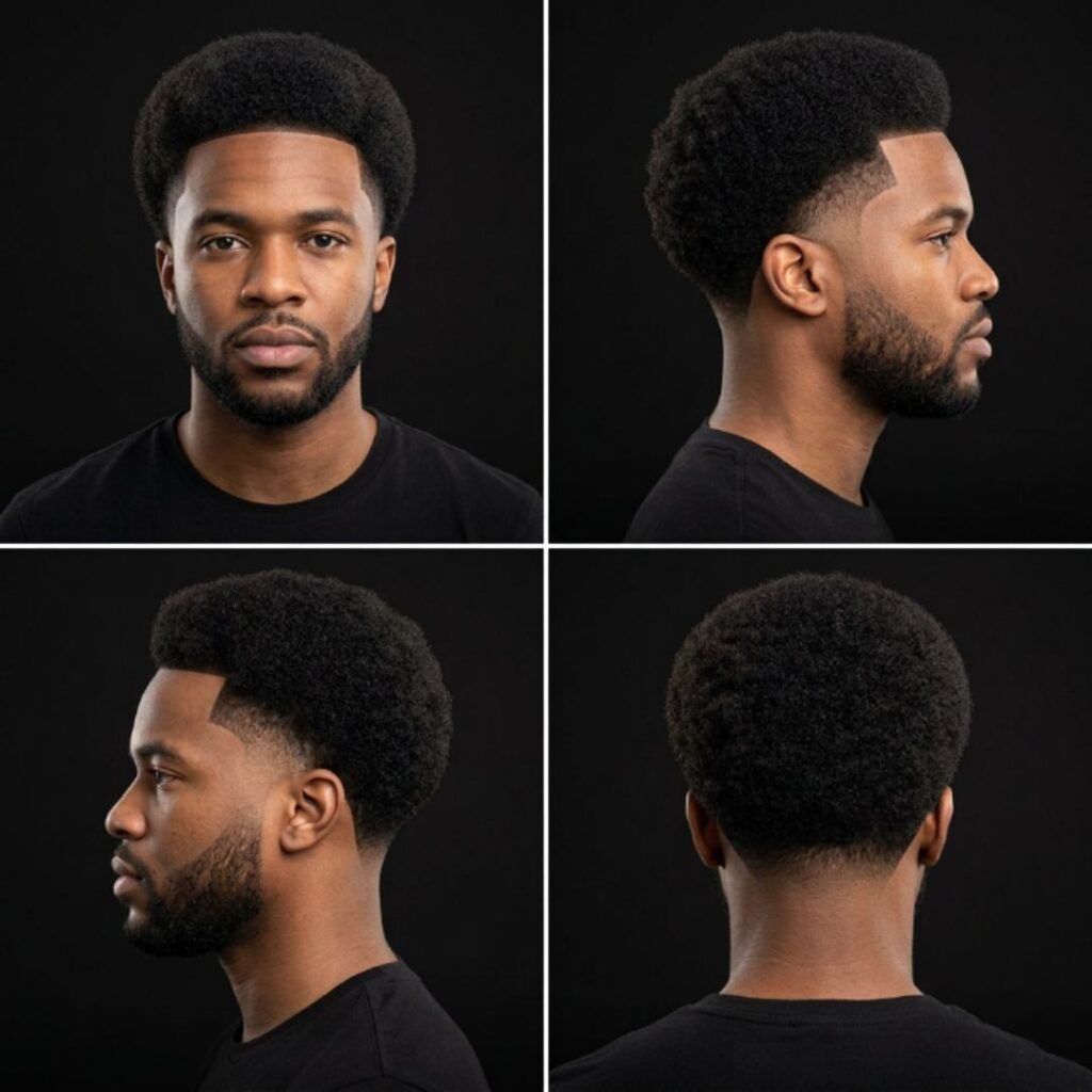 Afro Taper Fade