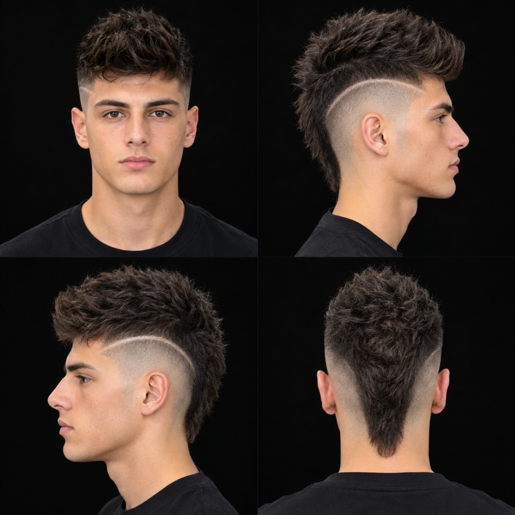 Baseball Mohawk Haircut