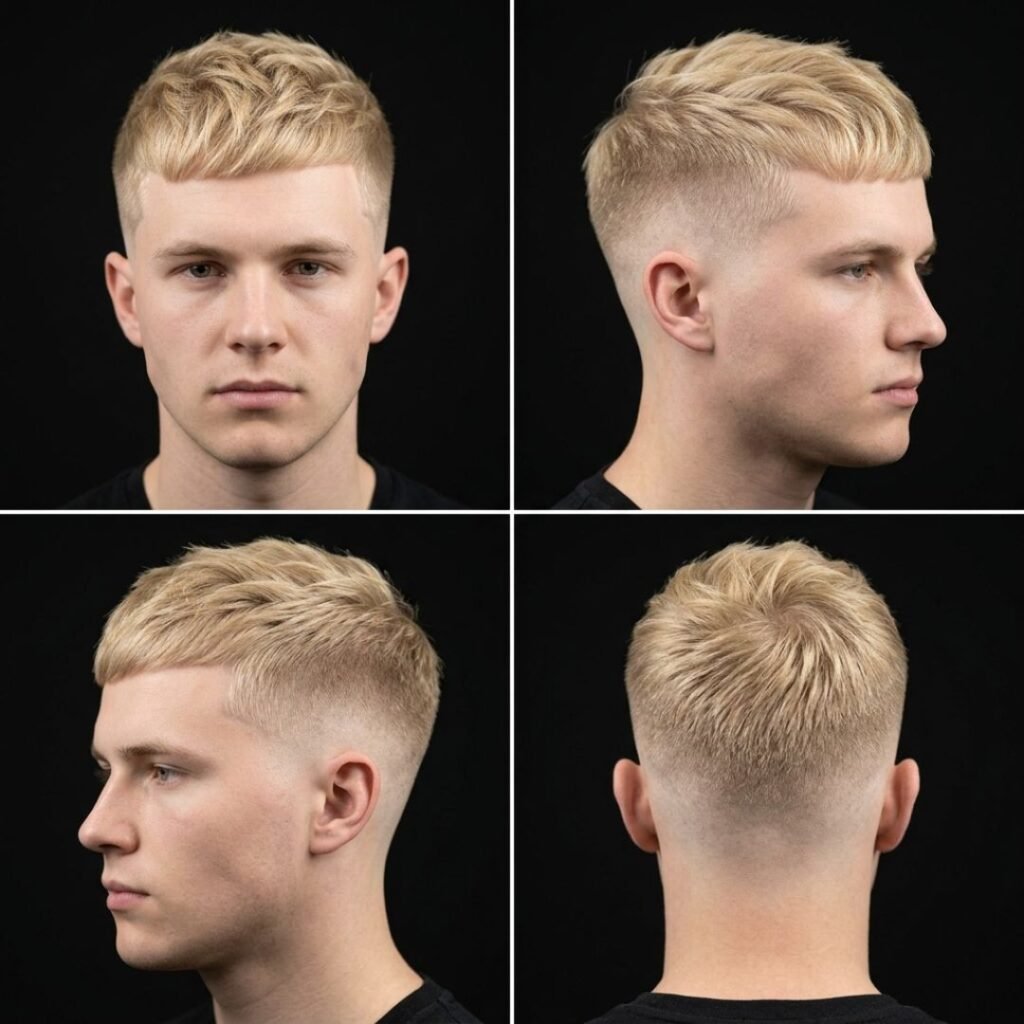 Blonde White Boy Haircuts
