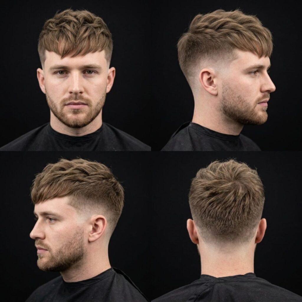 Blowout Textured Fringe Low Taper