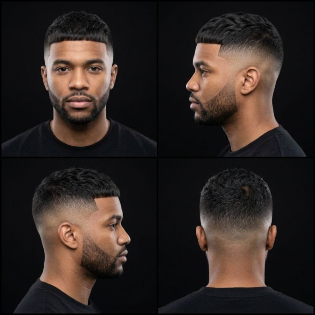 Caesar with Faded Sides