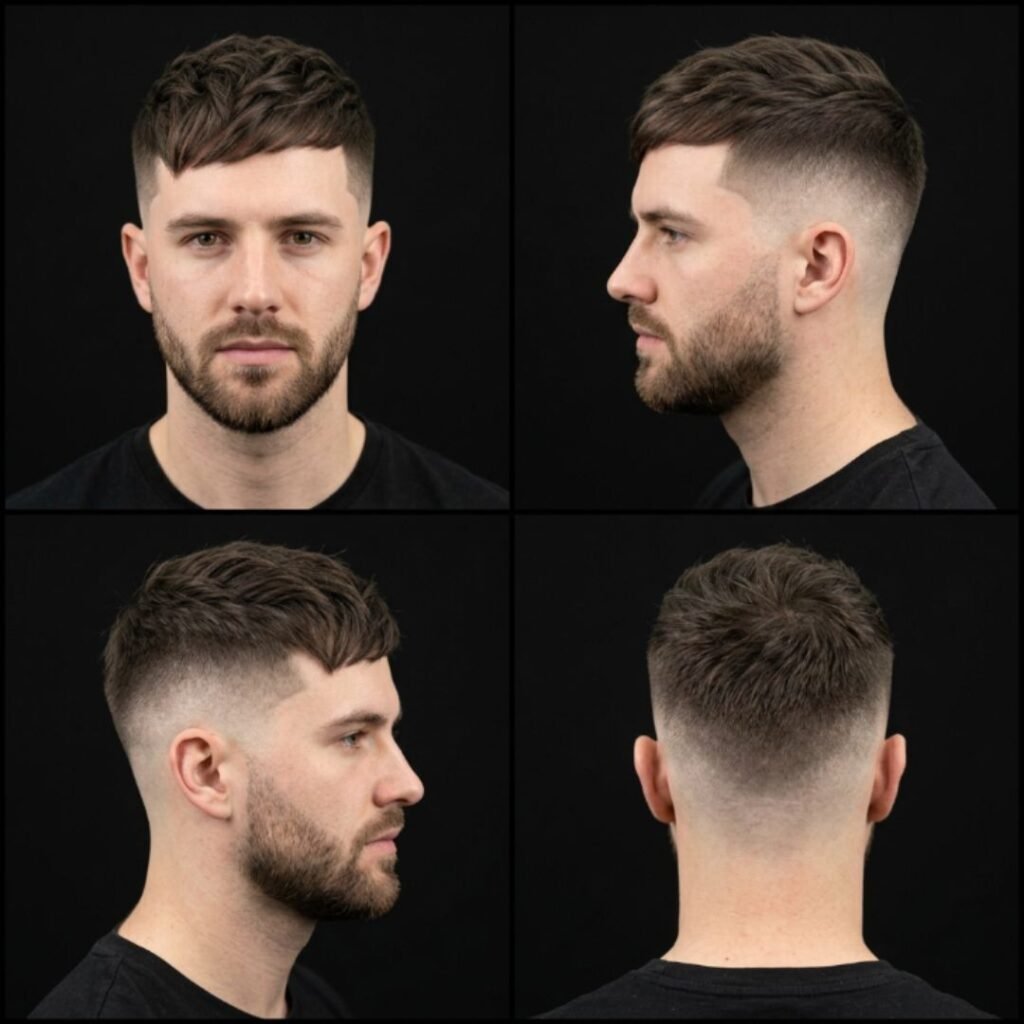 Caesar with Side-Swept Twist