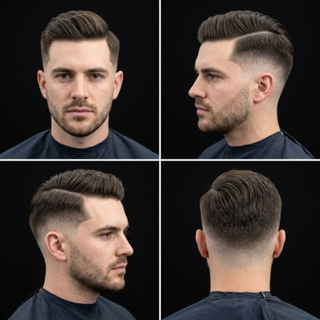 Classic Side Part