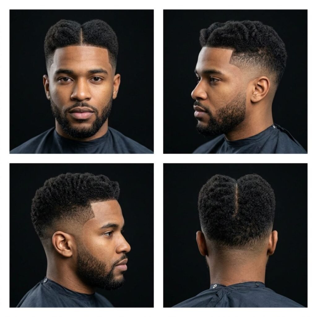 Cool Middle Part with Temp Fade