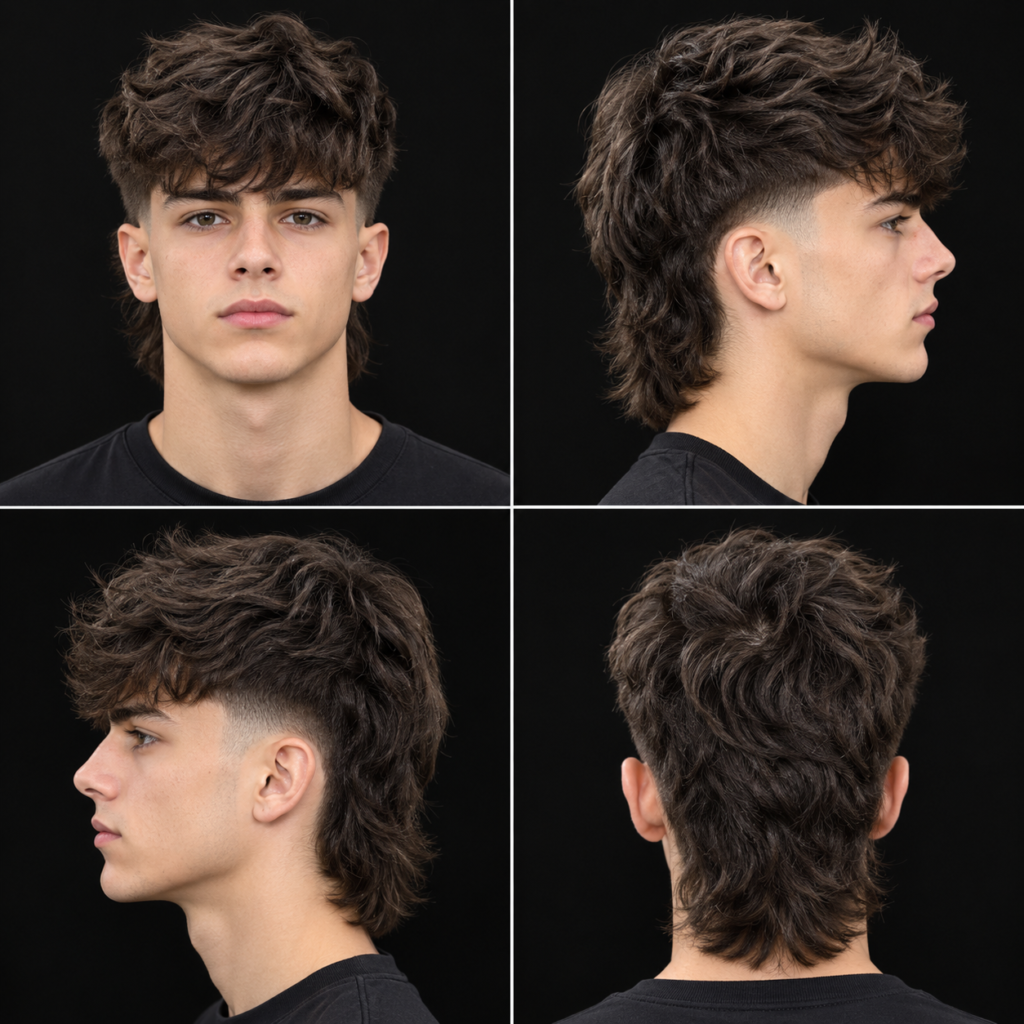 Cool Mullet Styles for Boys