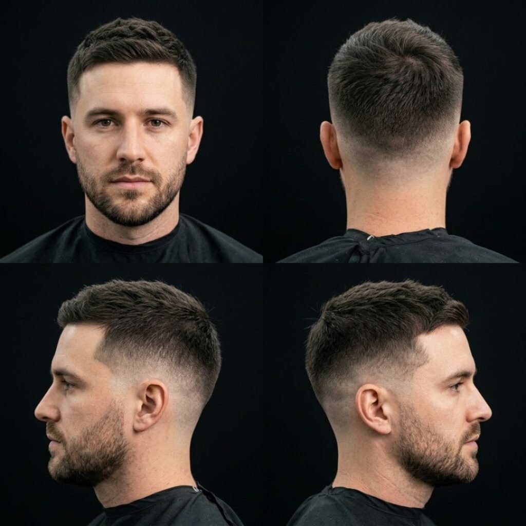 Crew Cut Taper Fade
