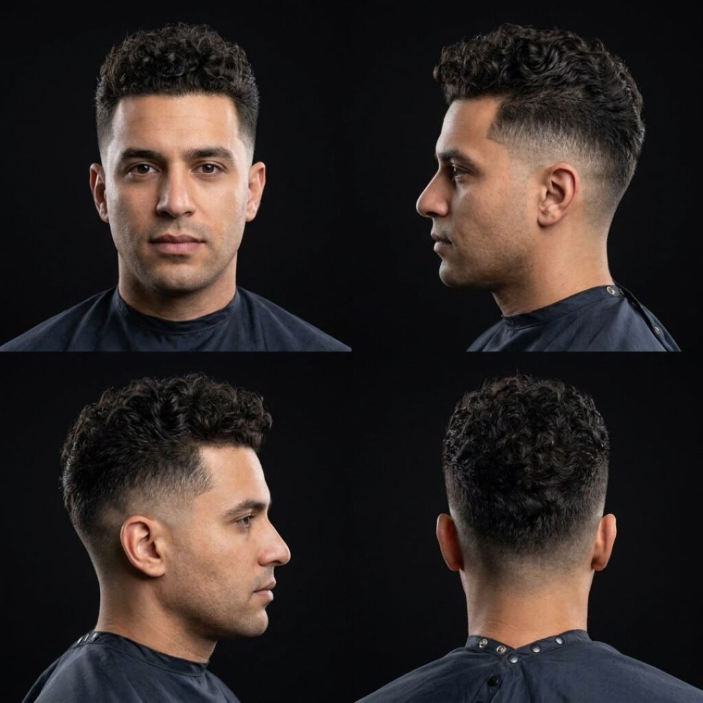 Curly Undercut