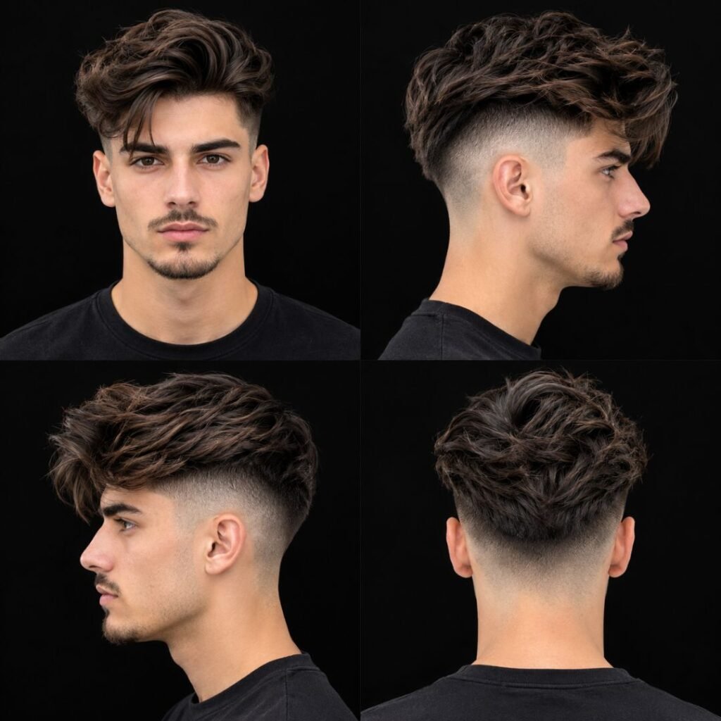 Disconnected Undercut with Long Top
