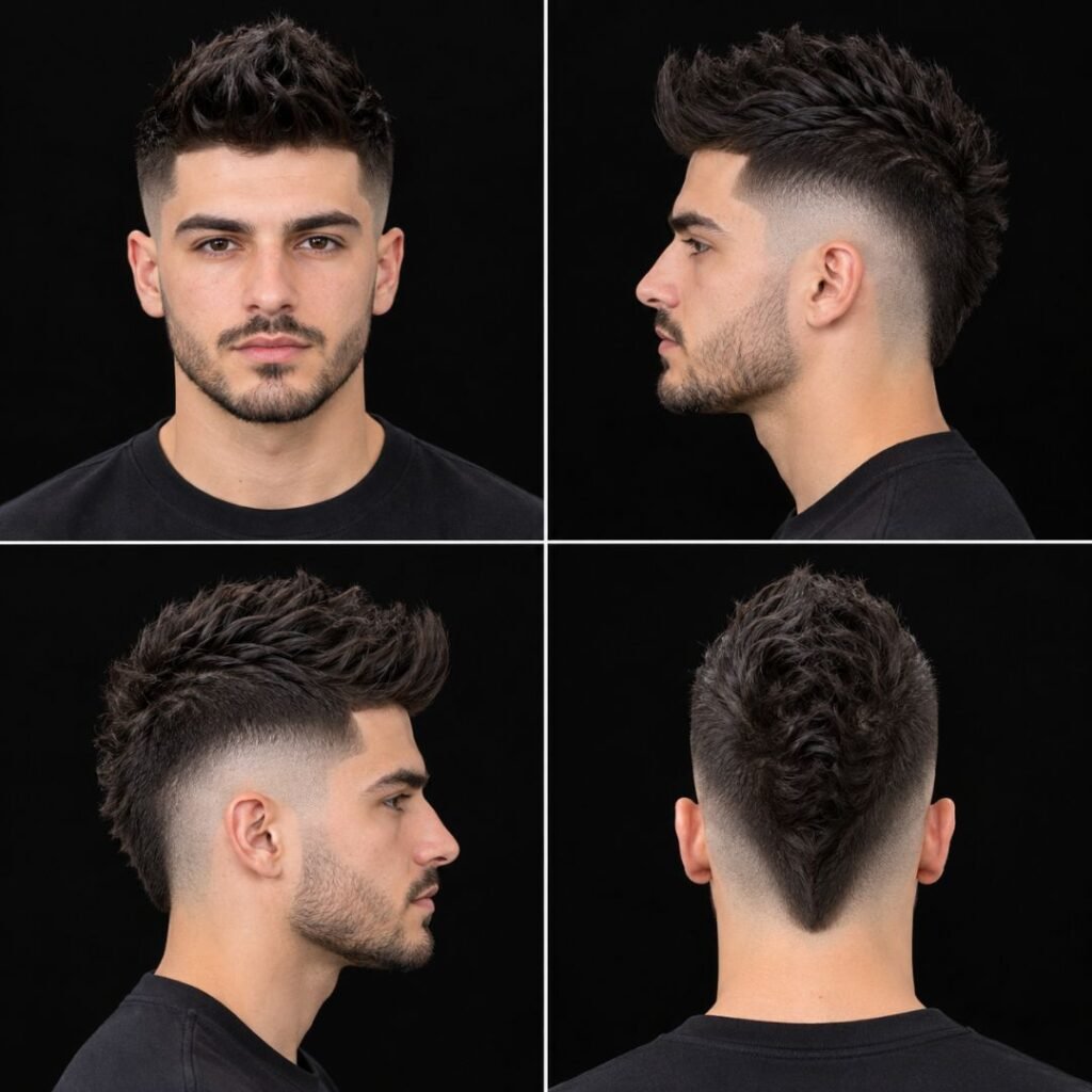 Faux Hawk Fade