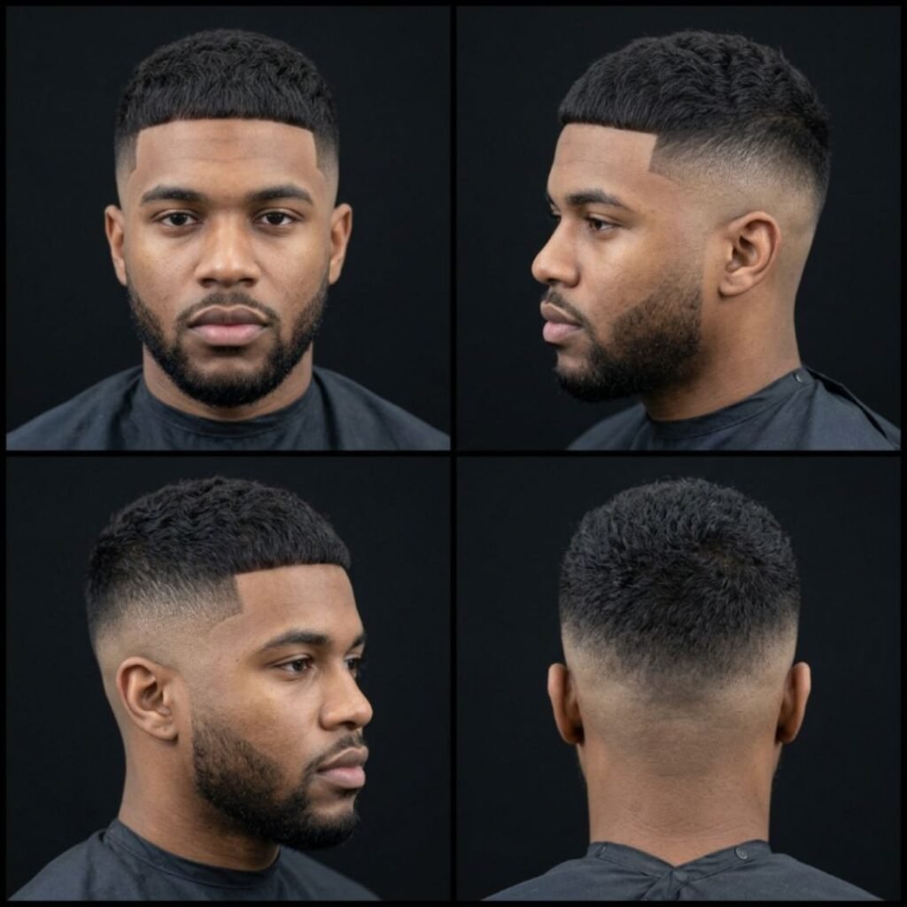 High Fade Caesar