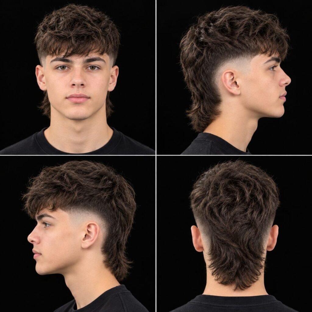 Kids Mullet Fade
