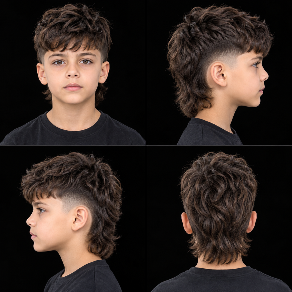 Kids Mullet Haircut Male
