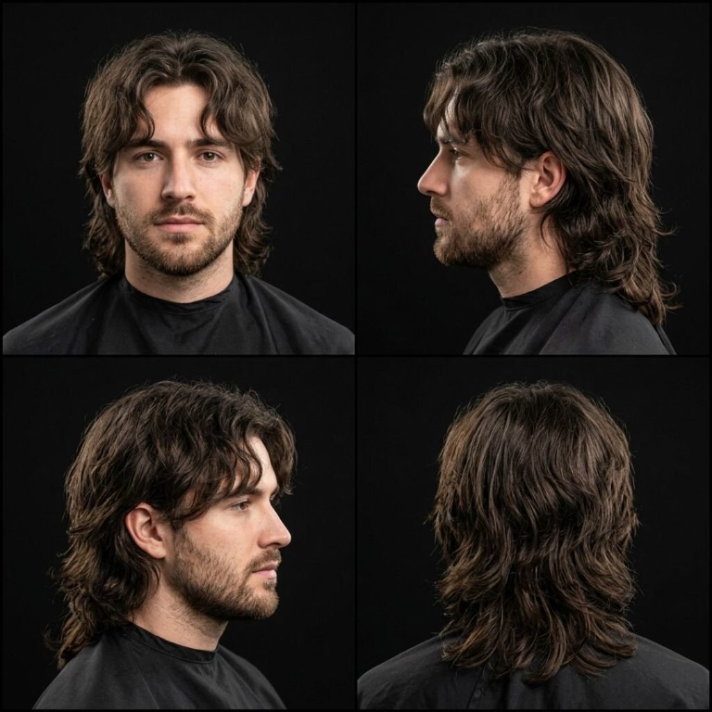 Long 70s Shaggy Style