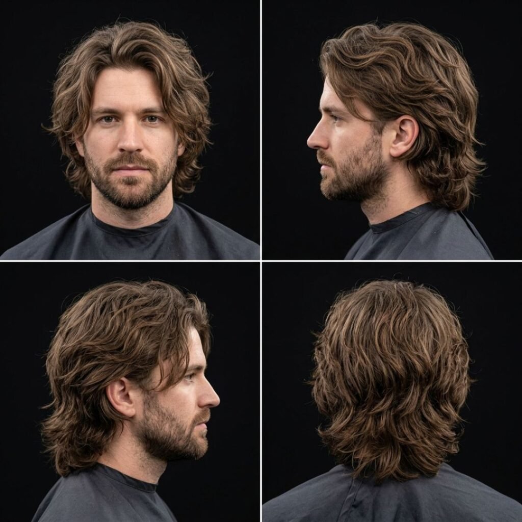 Long Shaggy Hairstyle