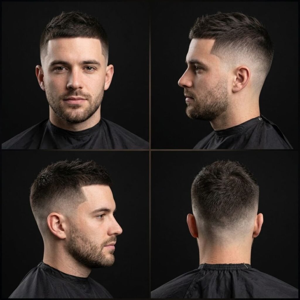 Low Fade Crew Cut
