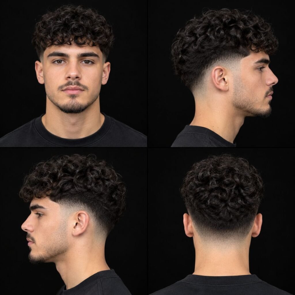 Low Taper Curly Professional