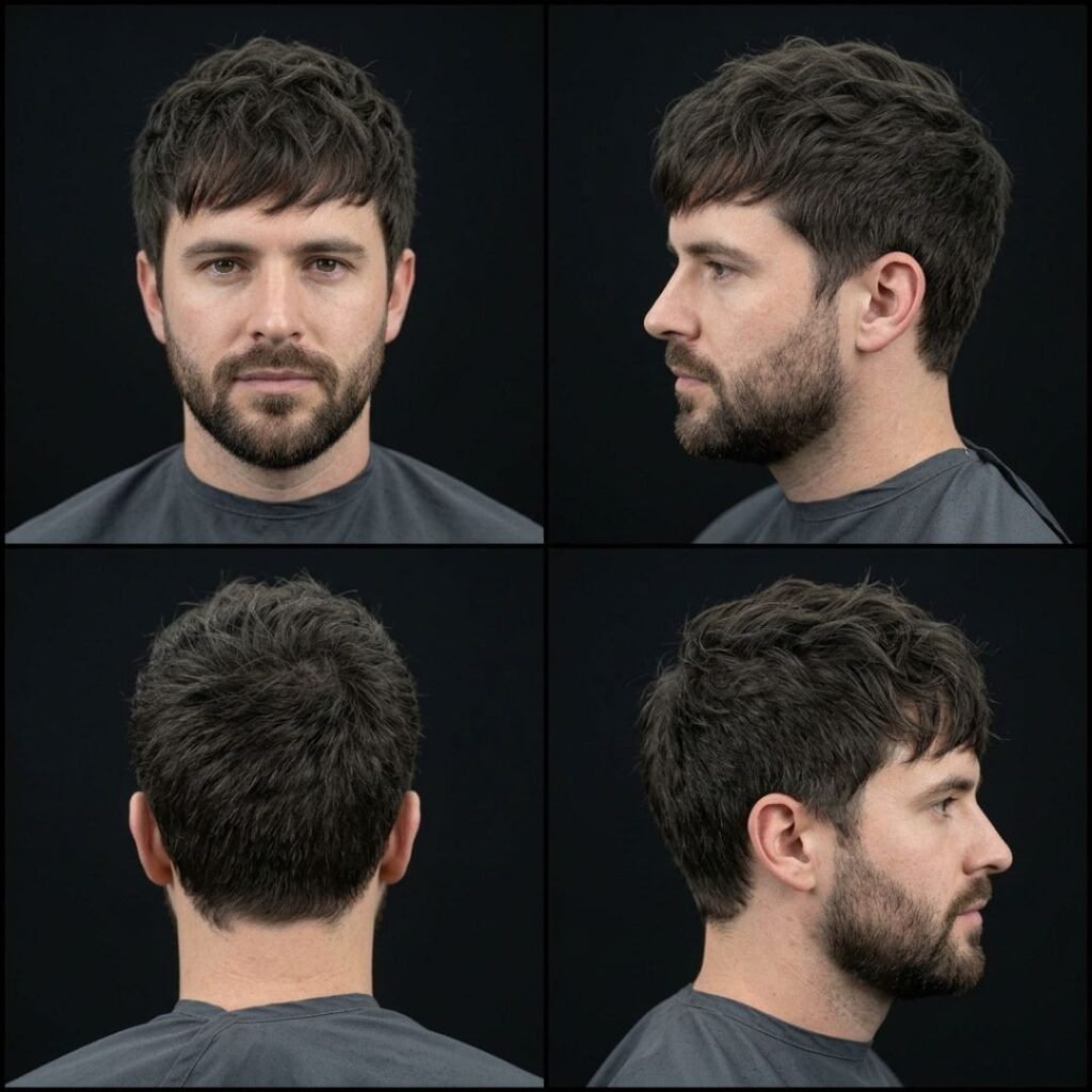 Medium Shaggy Hair Male