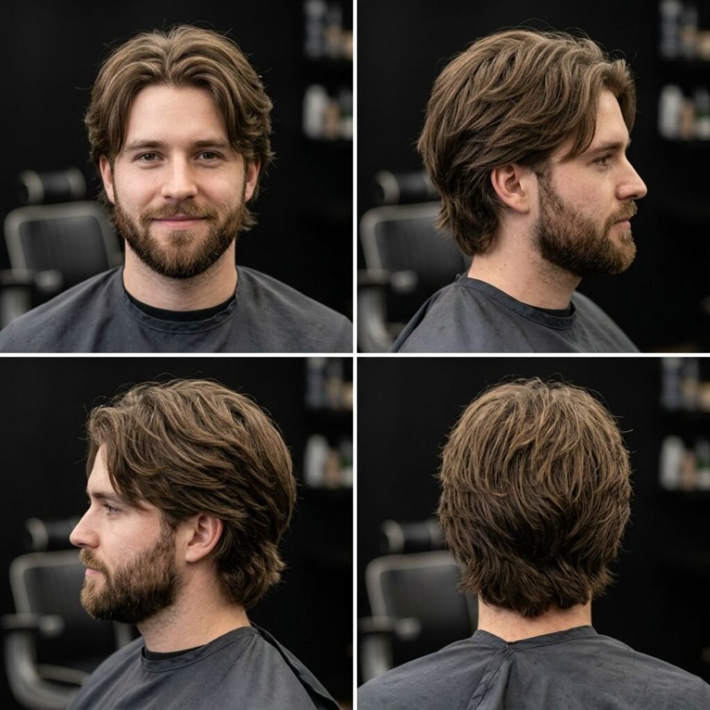 Mens Shaggy Haircuts with Layers
