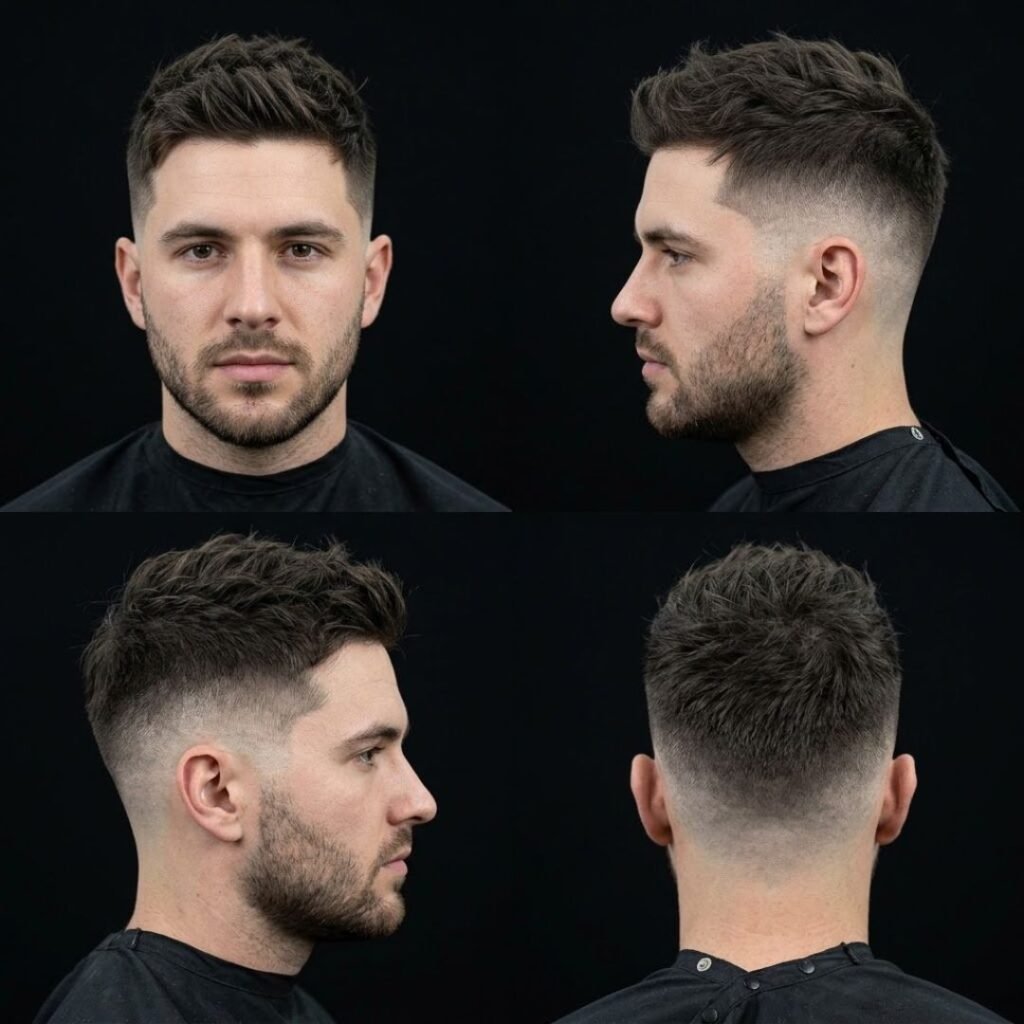 Messy Crew Cut