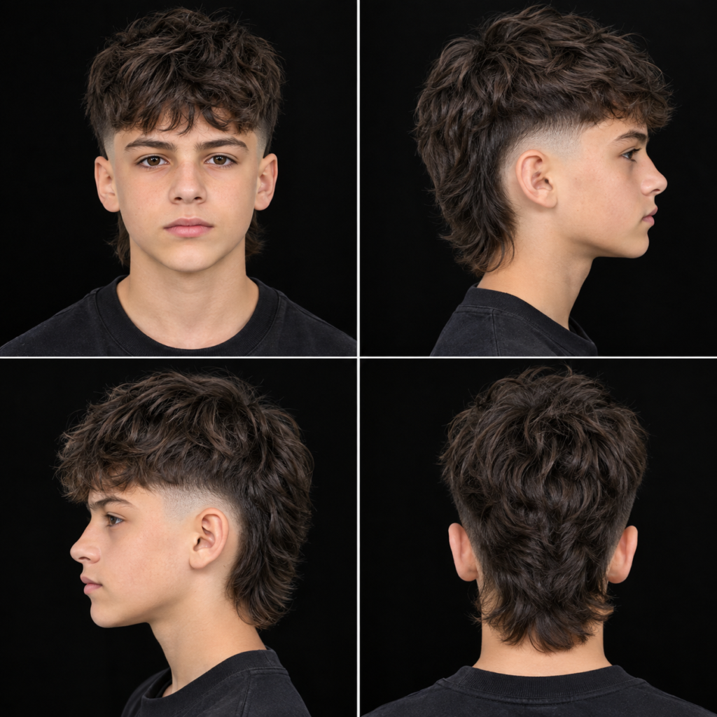 Modern Kid Mullet