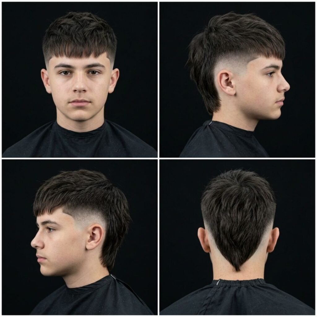 Modern Mullet Style For Kids