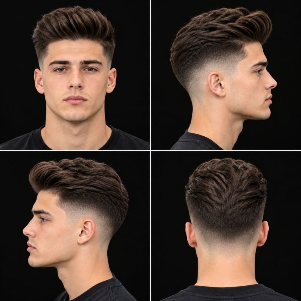 Modern Pompadour Fade