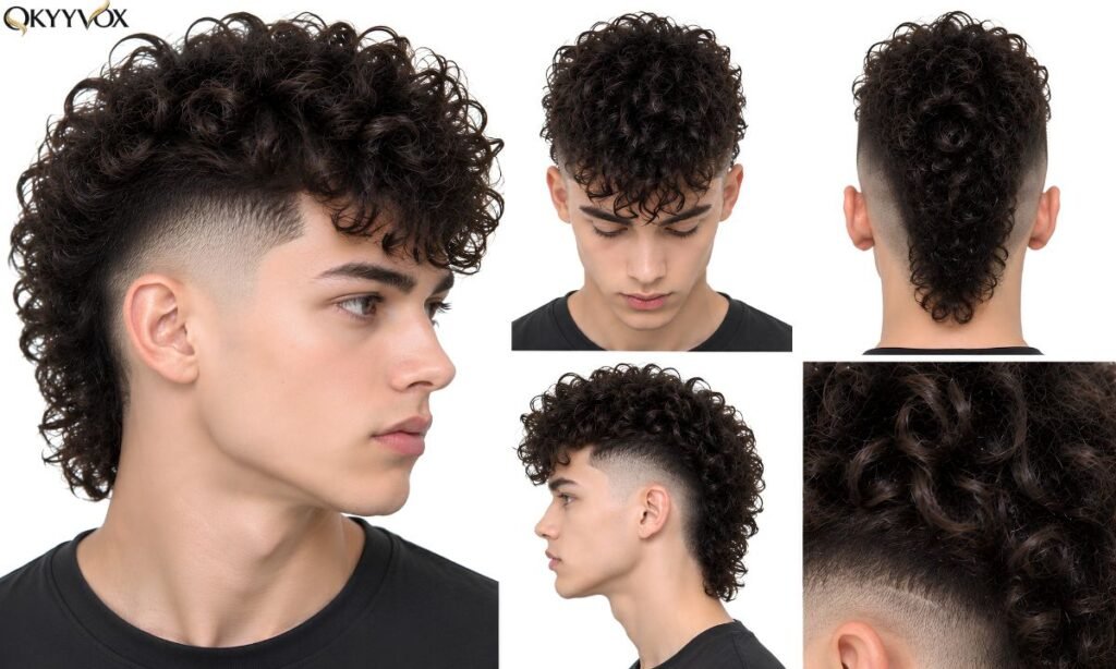Perm with Fade: Trendy Curly Hairstyles for Men