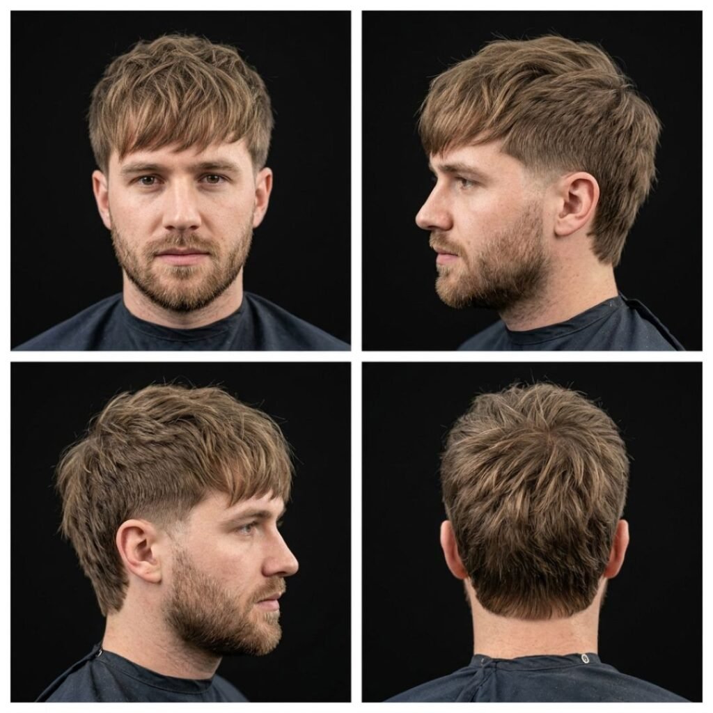 Shaggy Hair with Fringe