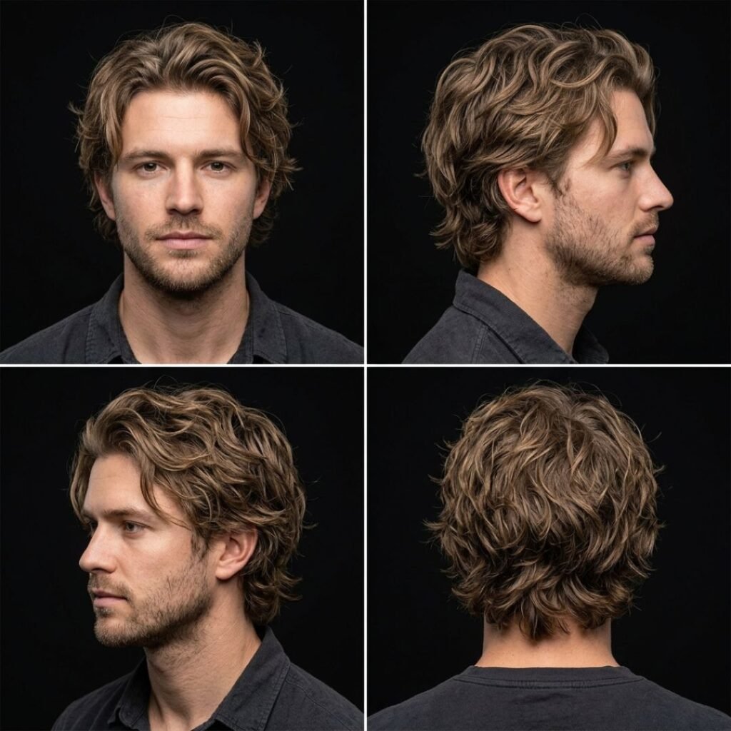 Shaggy Surfer Haircut