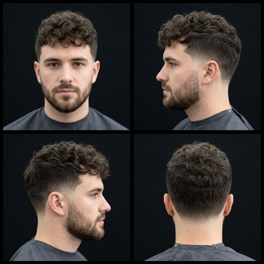 Short Shaggy Curls