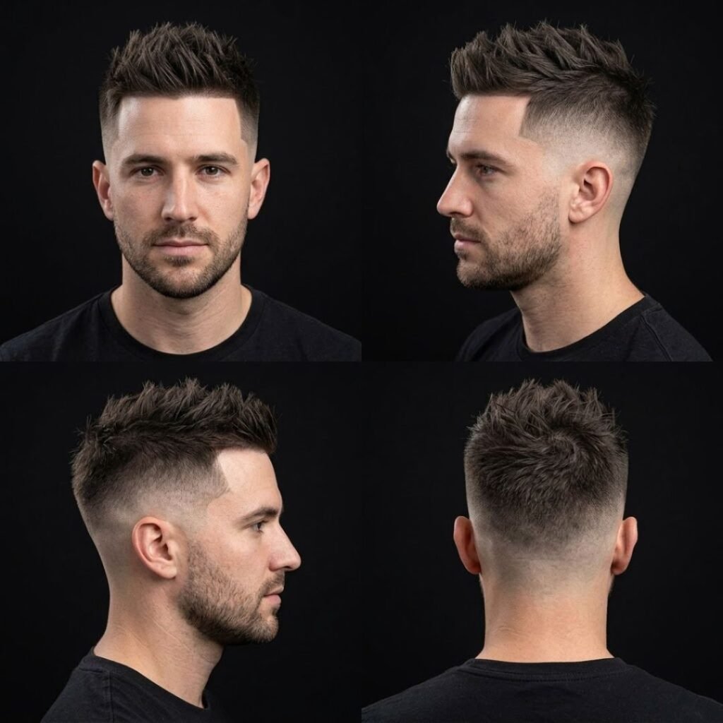 Spiky Crew Cut