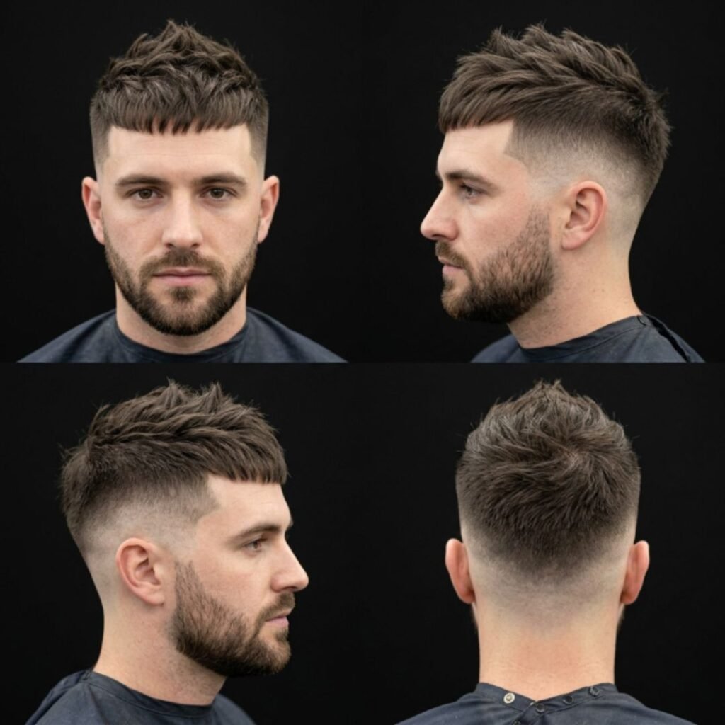 Spiky Fauxhawk Caesar