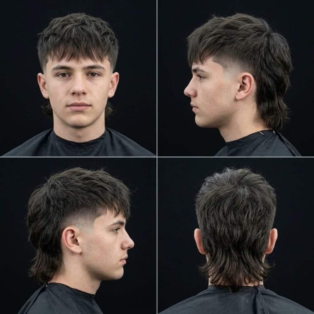 Stylish Mullet Haircut Kids