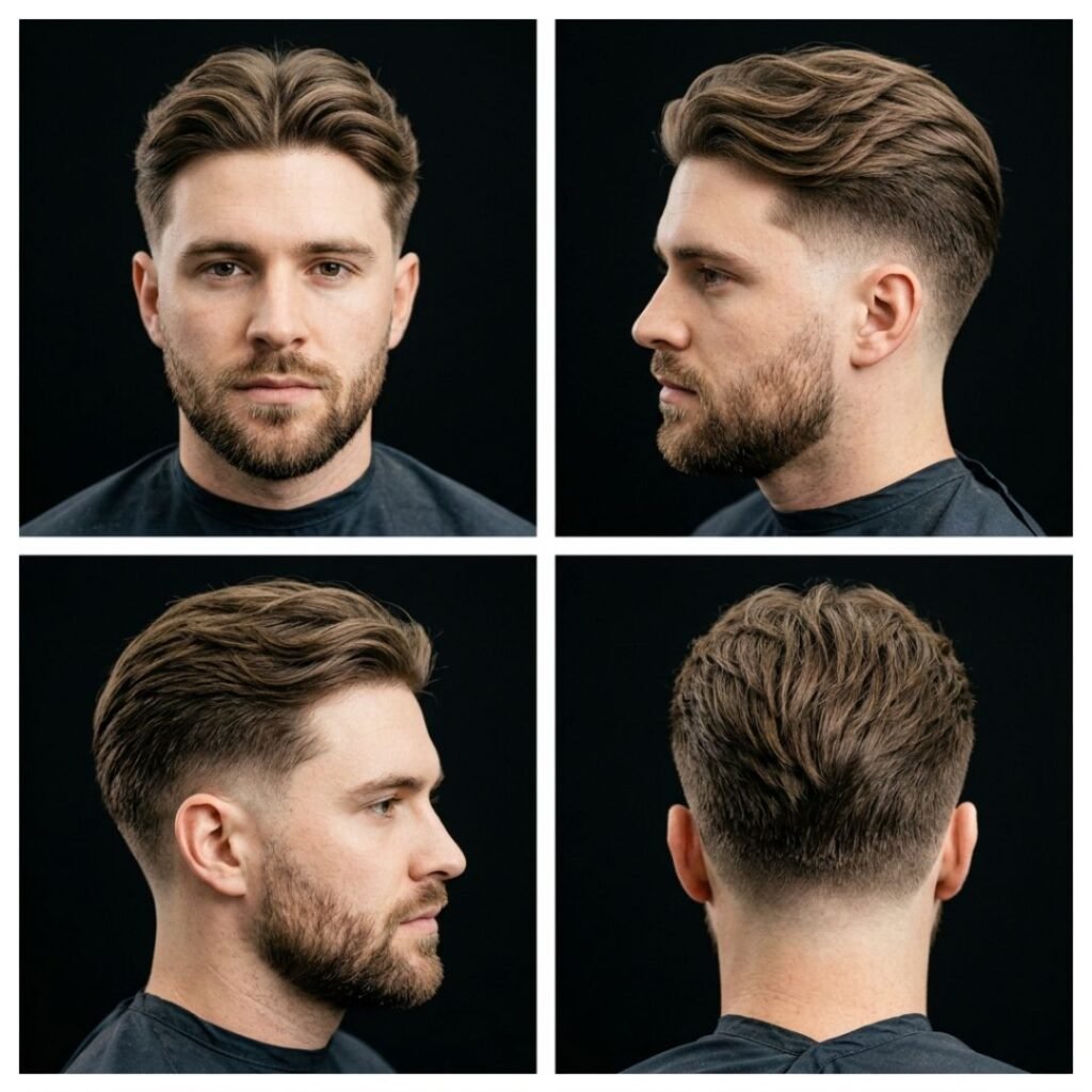 Textured Middle Part Flow