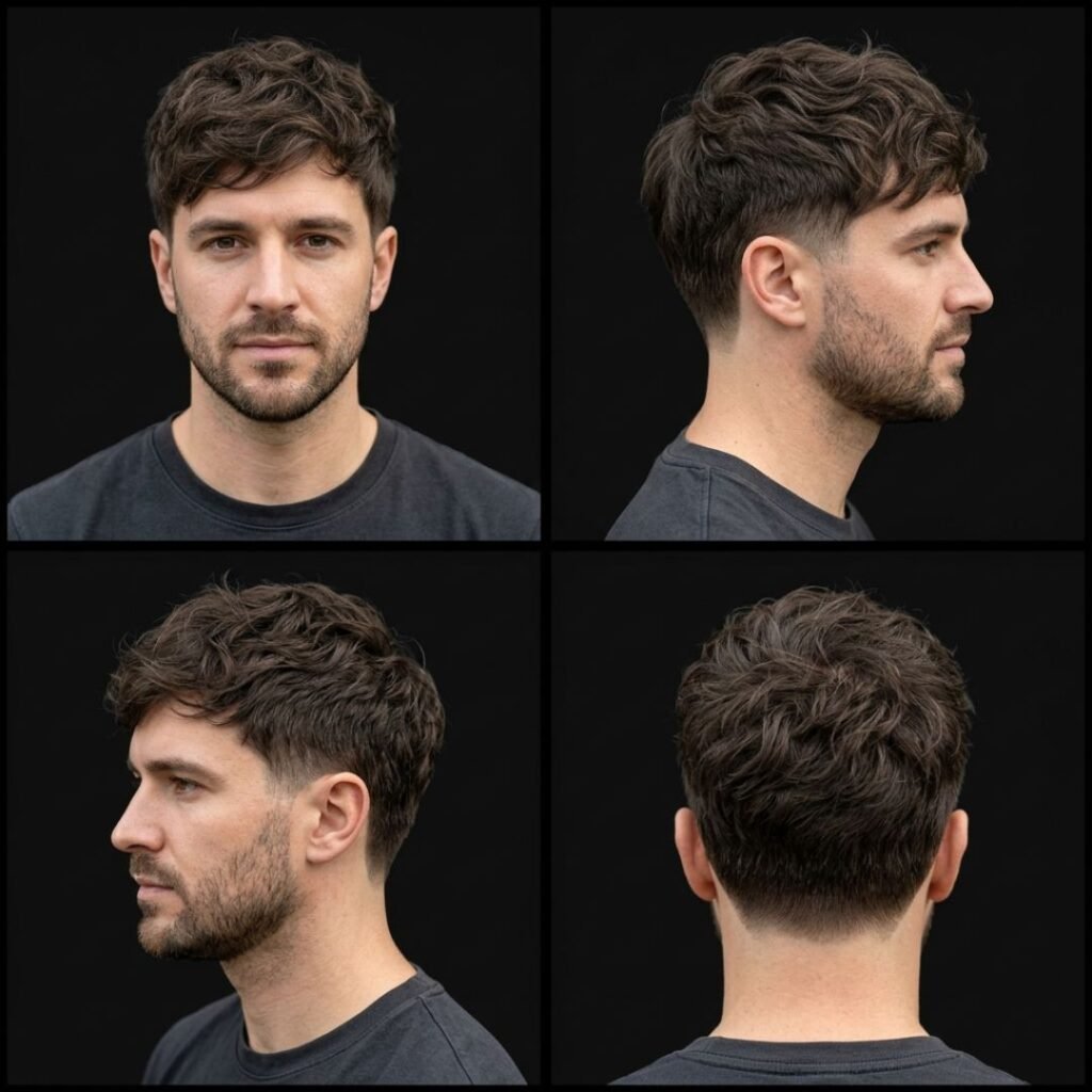 Textured, Wavy Shaggy Style